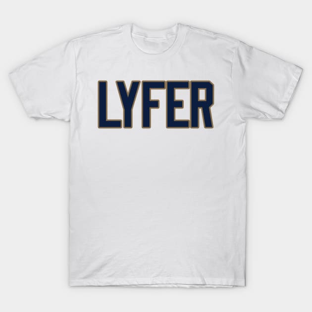 LA LYFER!!! T-Shirt by OffesniveLine